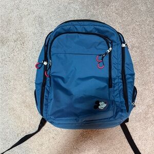 Disney Mickey Mouse Silver and Black Backpack